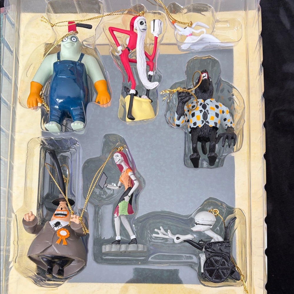 Nightmare Before Christmas Storybook Ornament Set